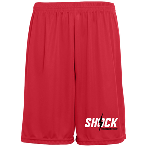 Shock Moisture-Wicking Pocketed 9 inch Inseam Training Shorts