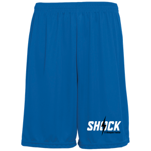Shock Moisture-Wicking Pocketed 9 inch Inseam Training Shorts