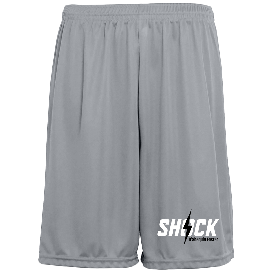 Shock Moisture-Wicking Pocketed 9 inch Inseam Training Shorts