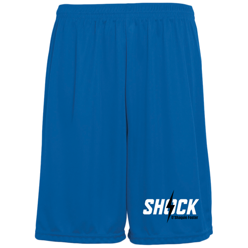 Shock Moisture-Wicking Pocketed 9 inch Inseam Training Shorts